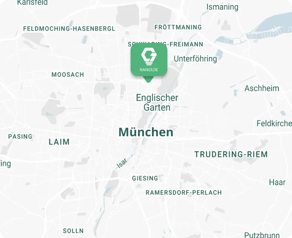 Unseren Standort haben wir mitten in München.
Von hier aus betreuen wir mittelständische Unternehmen im ganzen DACH-Raum.